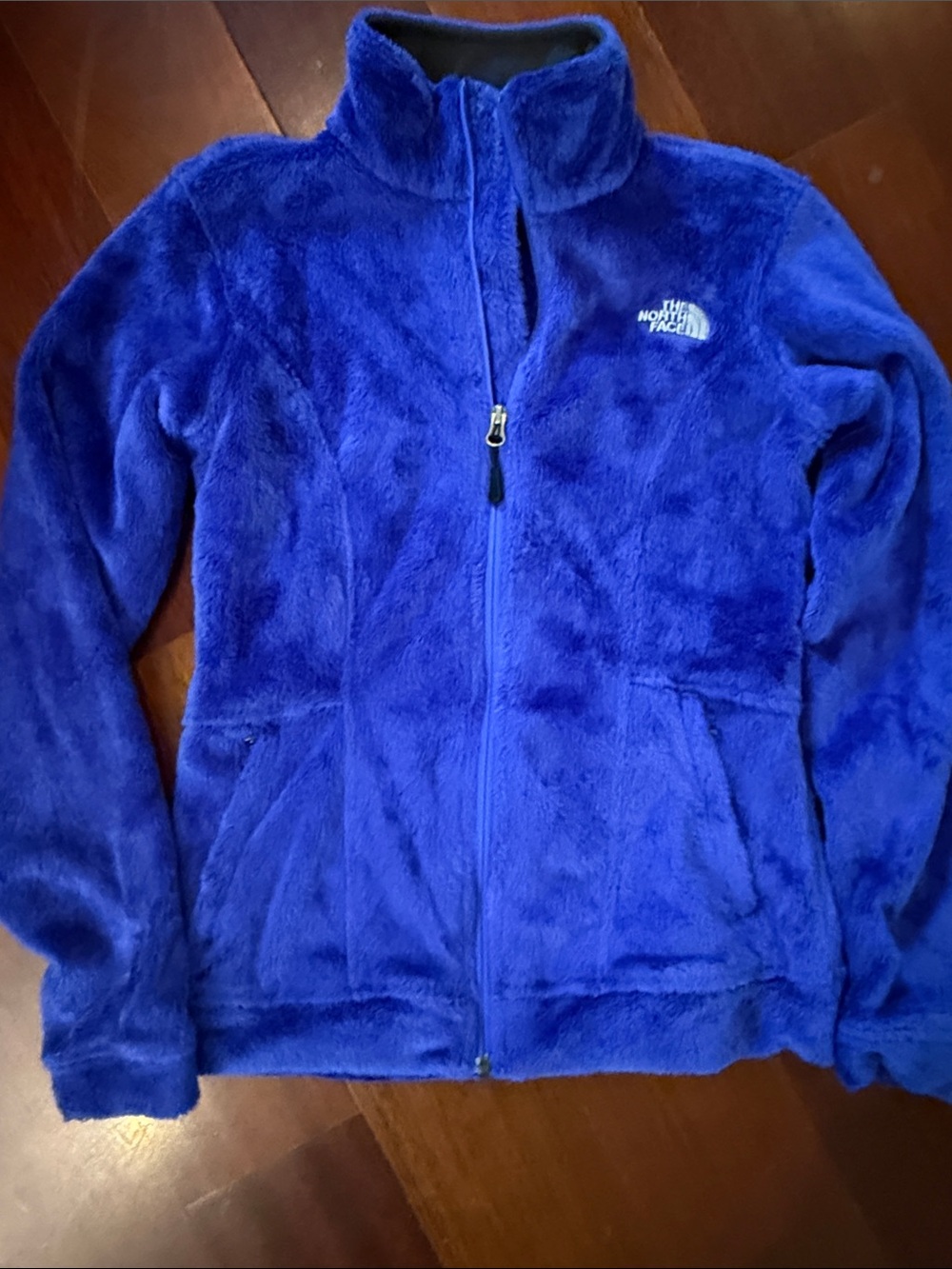 The North Face Women's Plush Full-Zip Jacket - Cobalt Blue